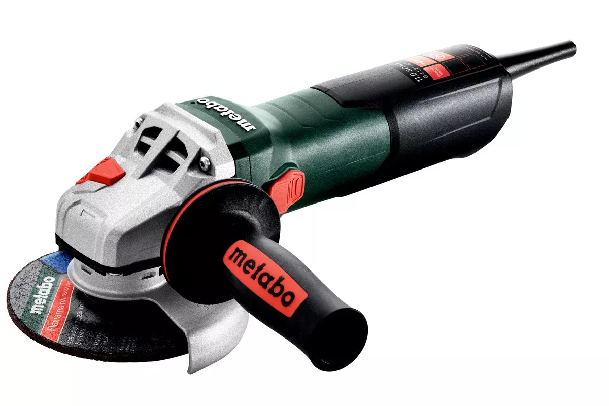 Metabo 4-1/2 - 5in, w/Lock-On, Angle Grinder, W 11-125, Quick 603623420