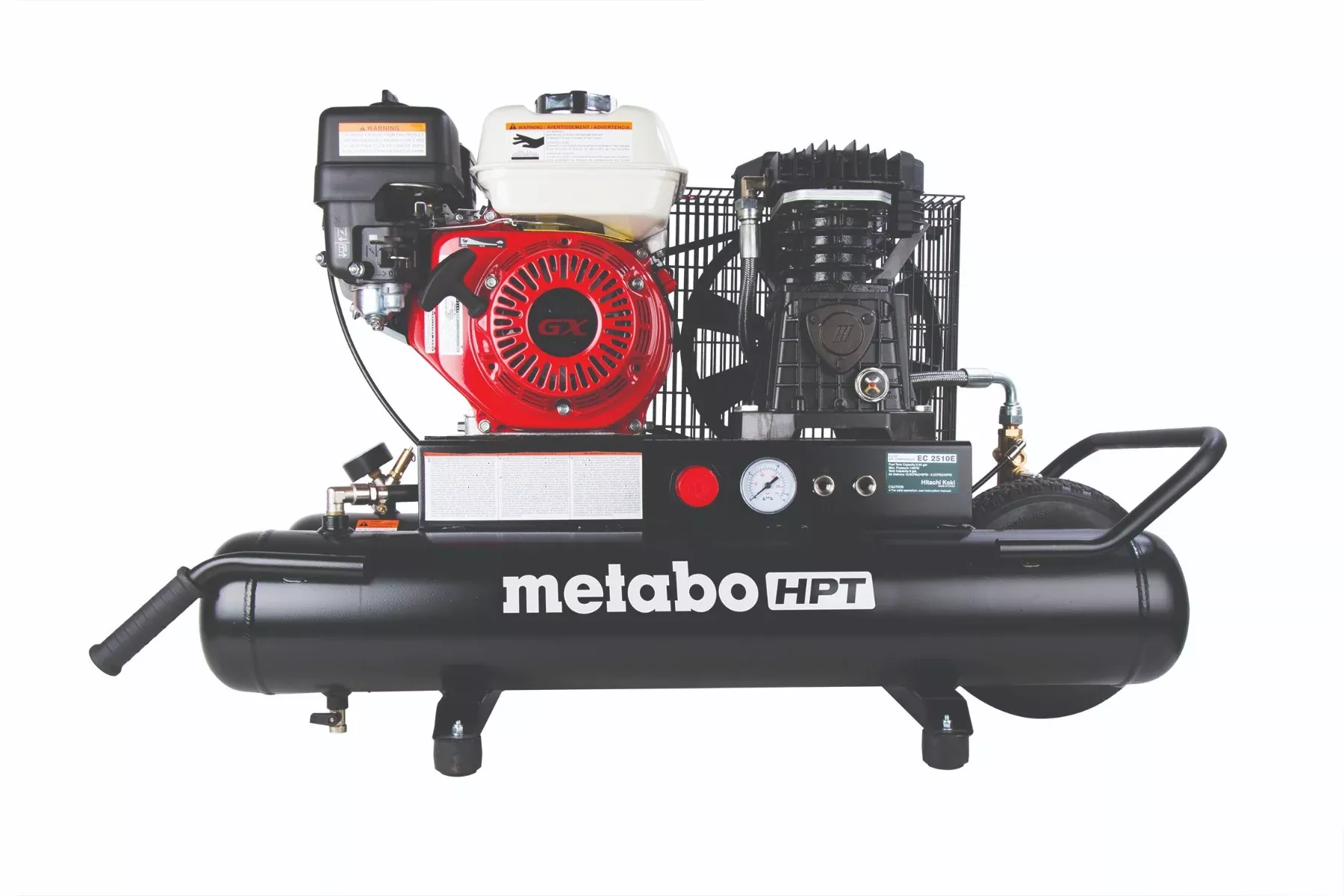 Metabo 8 Gal. Gas Powered Wheeled Air Compressor EC2510EM