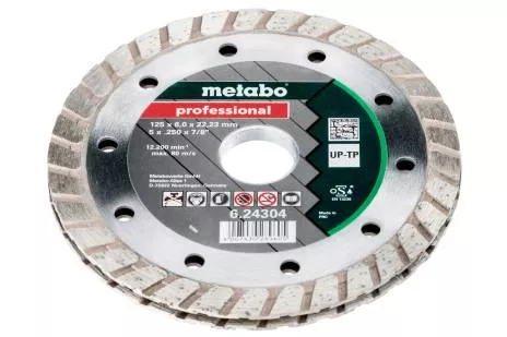 METABO Diamond Milling Disc, 5" X 7/8", "Professional", "UP-TP"