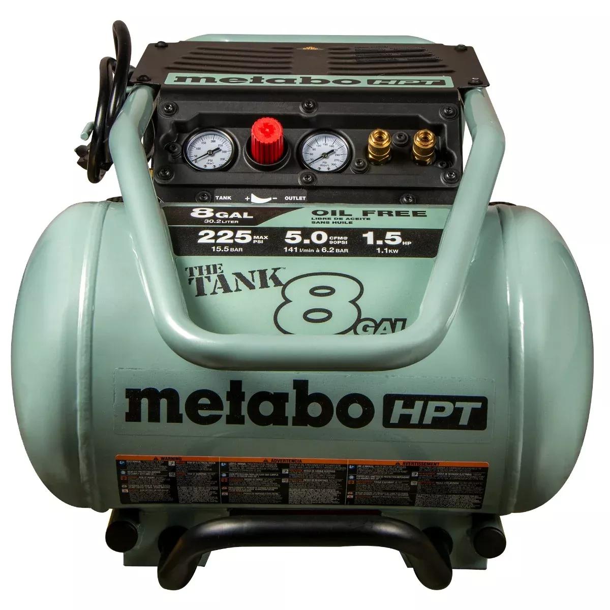 Metabo The TANK 8 Gal. Trolley Air Compressor EC1315SM