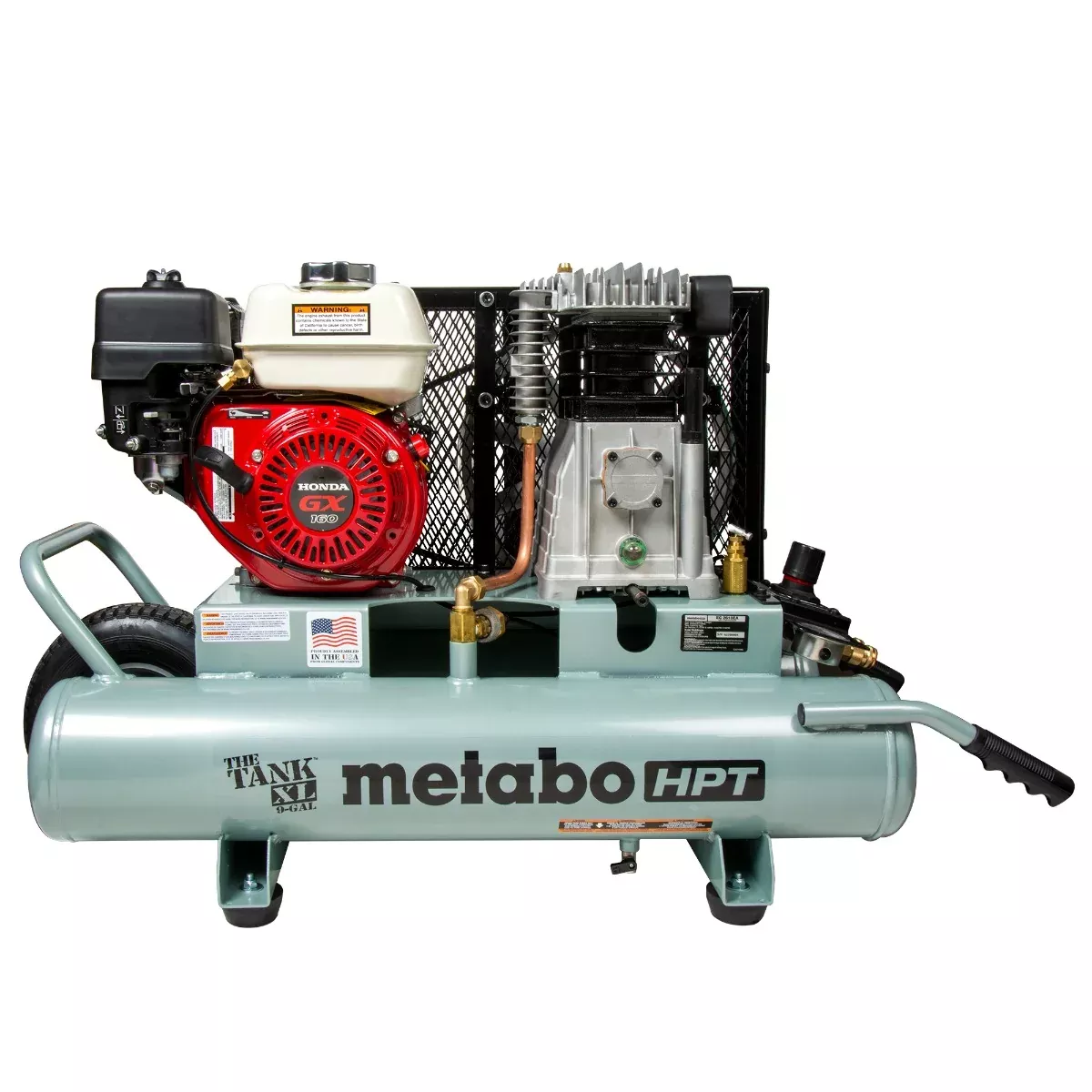 Metabo The TANK XL 9 Gal. Gas Wheelbarrow Compressor EC2610EAM