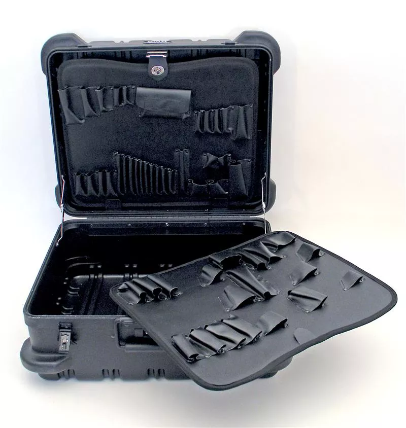 MILITARY TYPE SUPER-SIZE TOOL CASE, BLACK