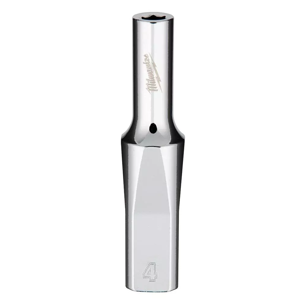 Milwaukee 1/2" Drive 6-Point Socket with FOUR FLAT™ Sides