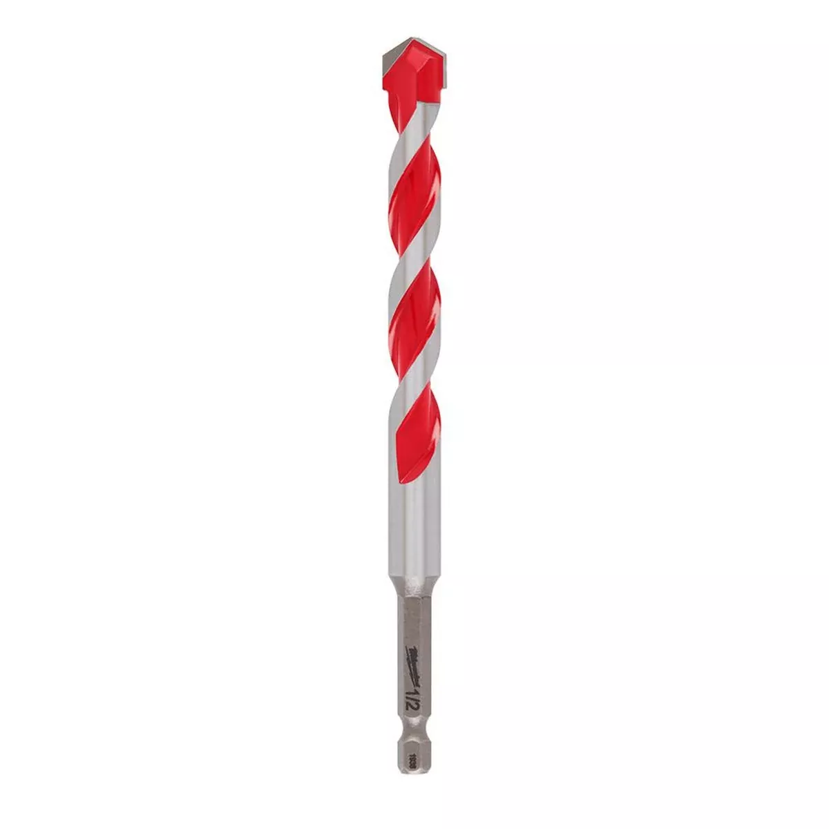 Milwaukee 1/2" x 4" x 6" SHOCKWAVE™ Impact Duty Carbide Hammer Drill Bits with POWER TIP™