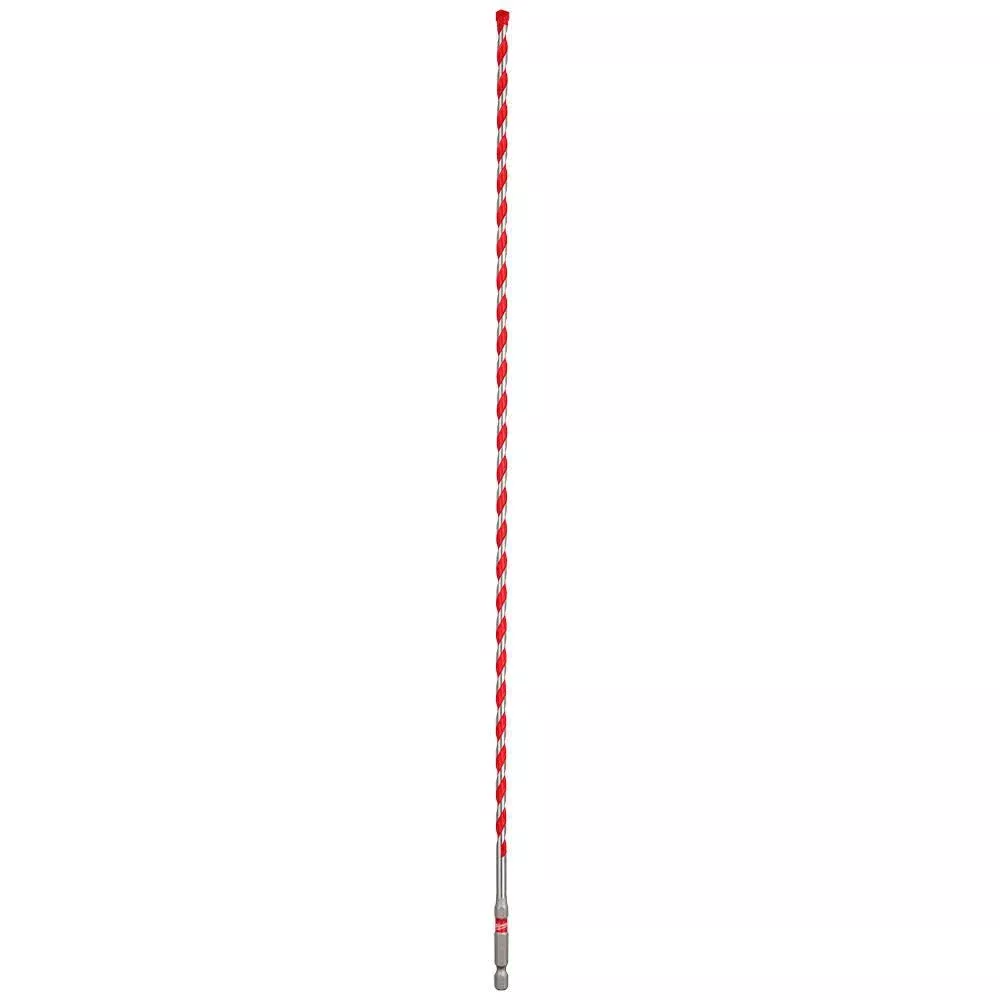 Milwaukee 1/4" x 16" x 18" SHOCKWAVE™ Impact Duty Carbide Hammer Drill Bit