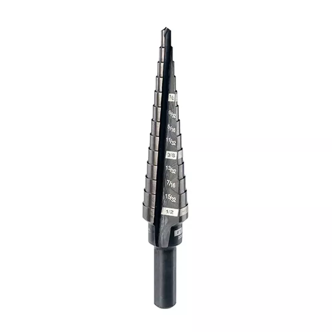 Milwaukee #1 Step Drill Bit, 1/8" - 1/2" by 1/32"
