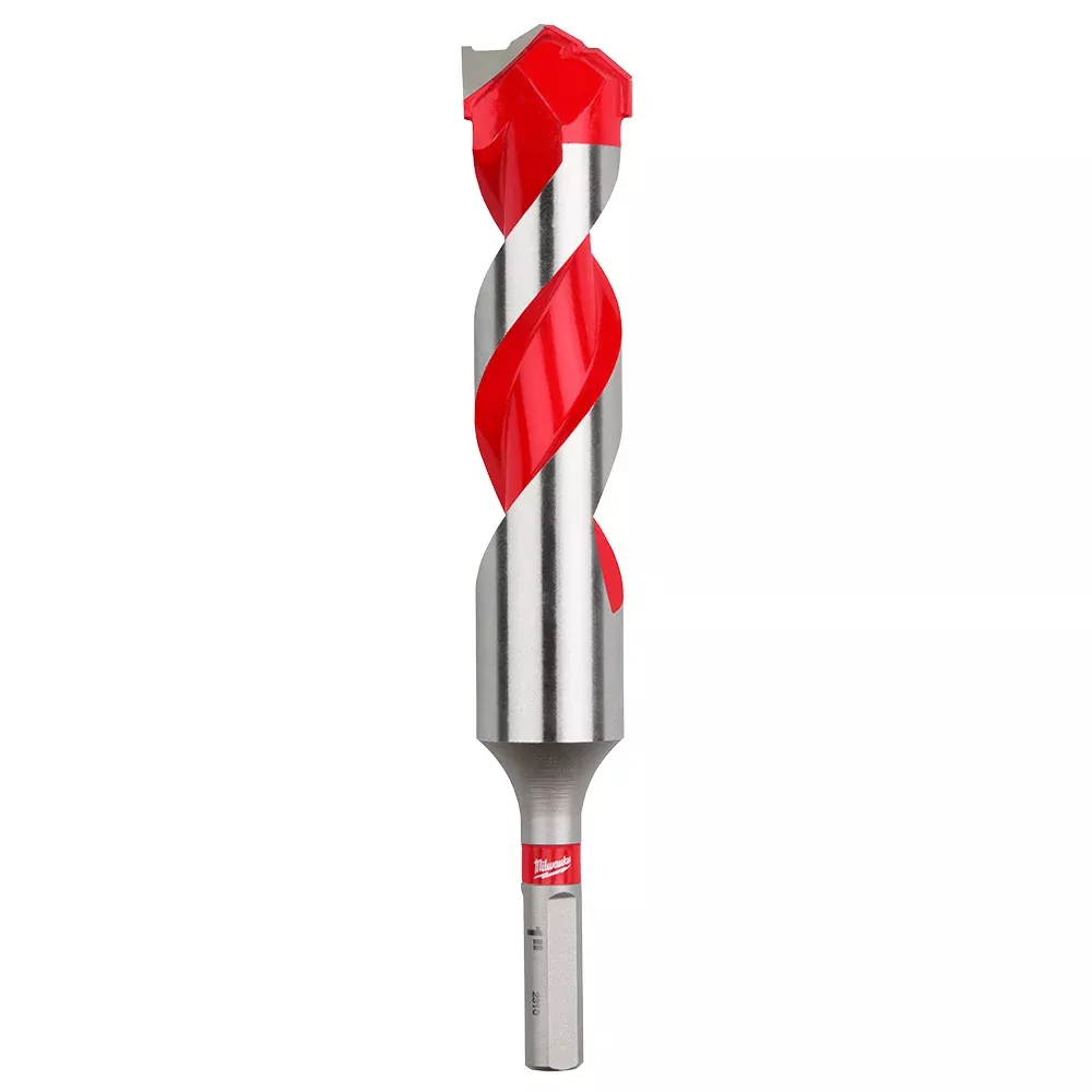 Milwaukee 1" x 4" x 6" Carbide Hammer Drill Bit with POWER TIP™