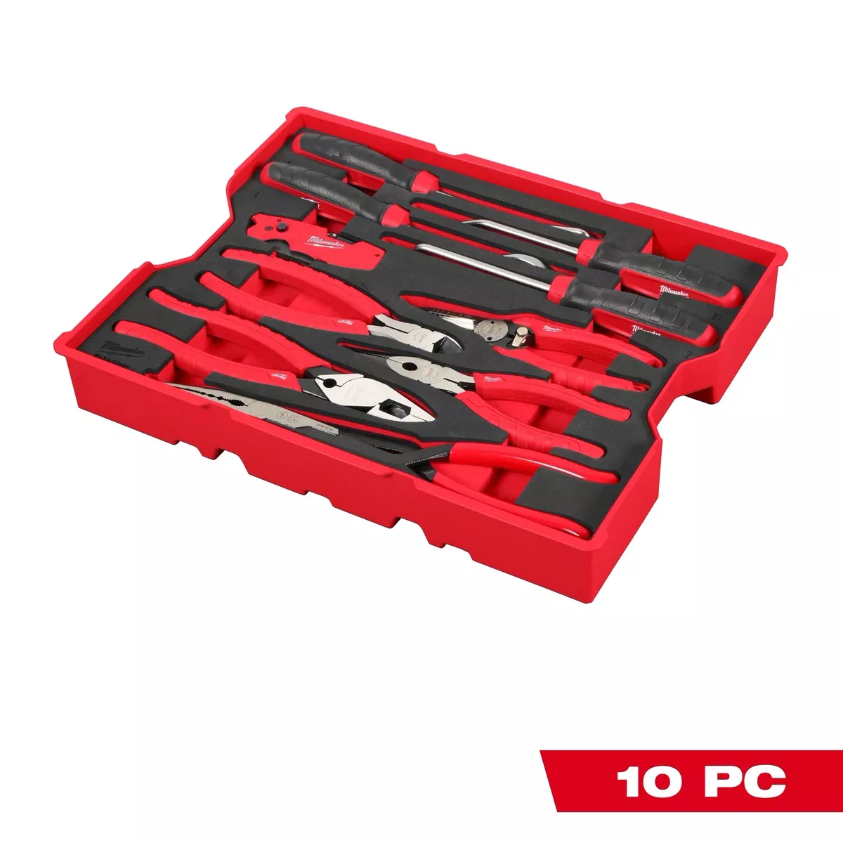 Milwaukee 10pc. Pliers & Pick Set with Tray for PACKOUT™ Drawers