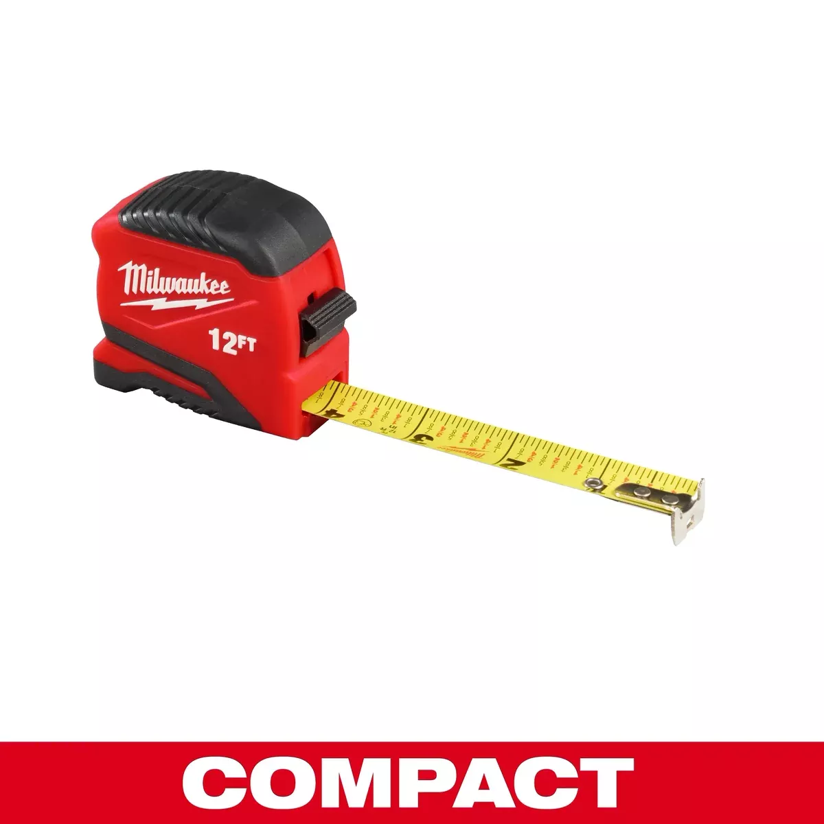 Milwaukee 12ft Compact Tape Measure