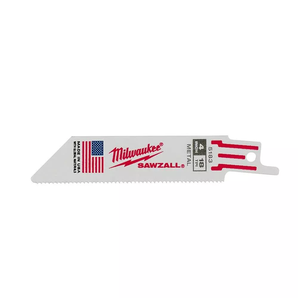 Milwaukee 14 TPI THE TORCH Metal Cutting SAWZALL Blades
