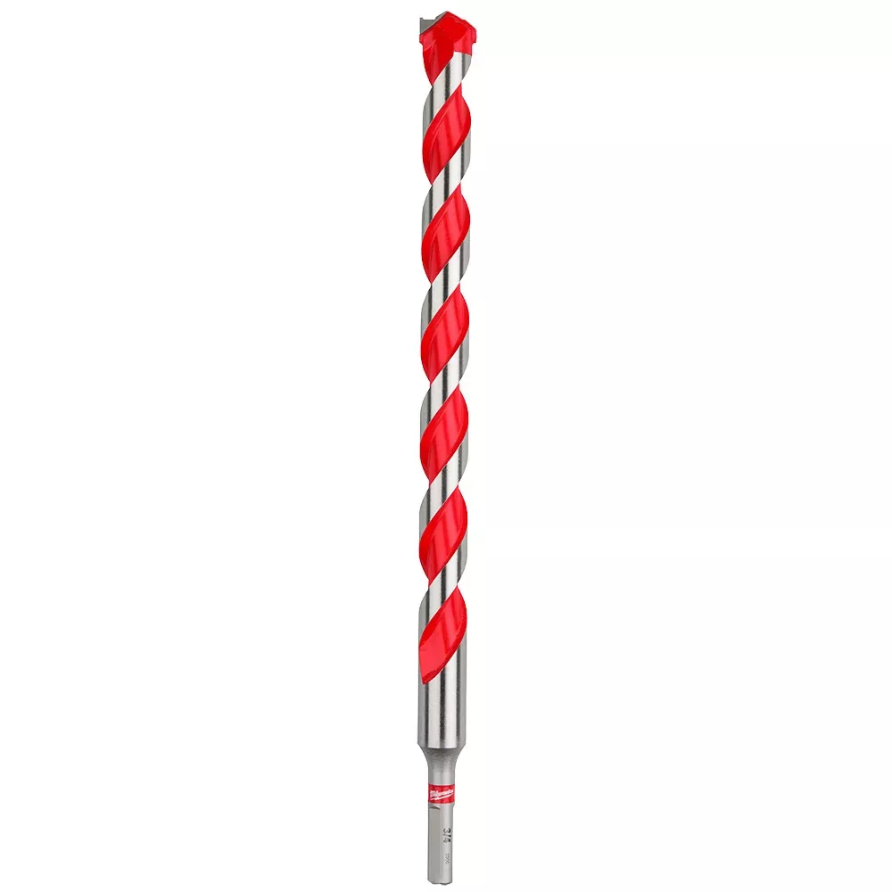 Milwaukee 3/4" x 10" x 12" Carbide Hammer Drill Bit with POWER TIP™