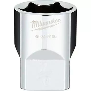 Milwaukee 45-34-9106 1/2" Drive 7/8" SAE 6-Point Socket with FOUR FLAT Sides