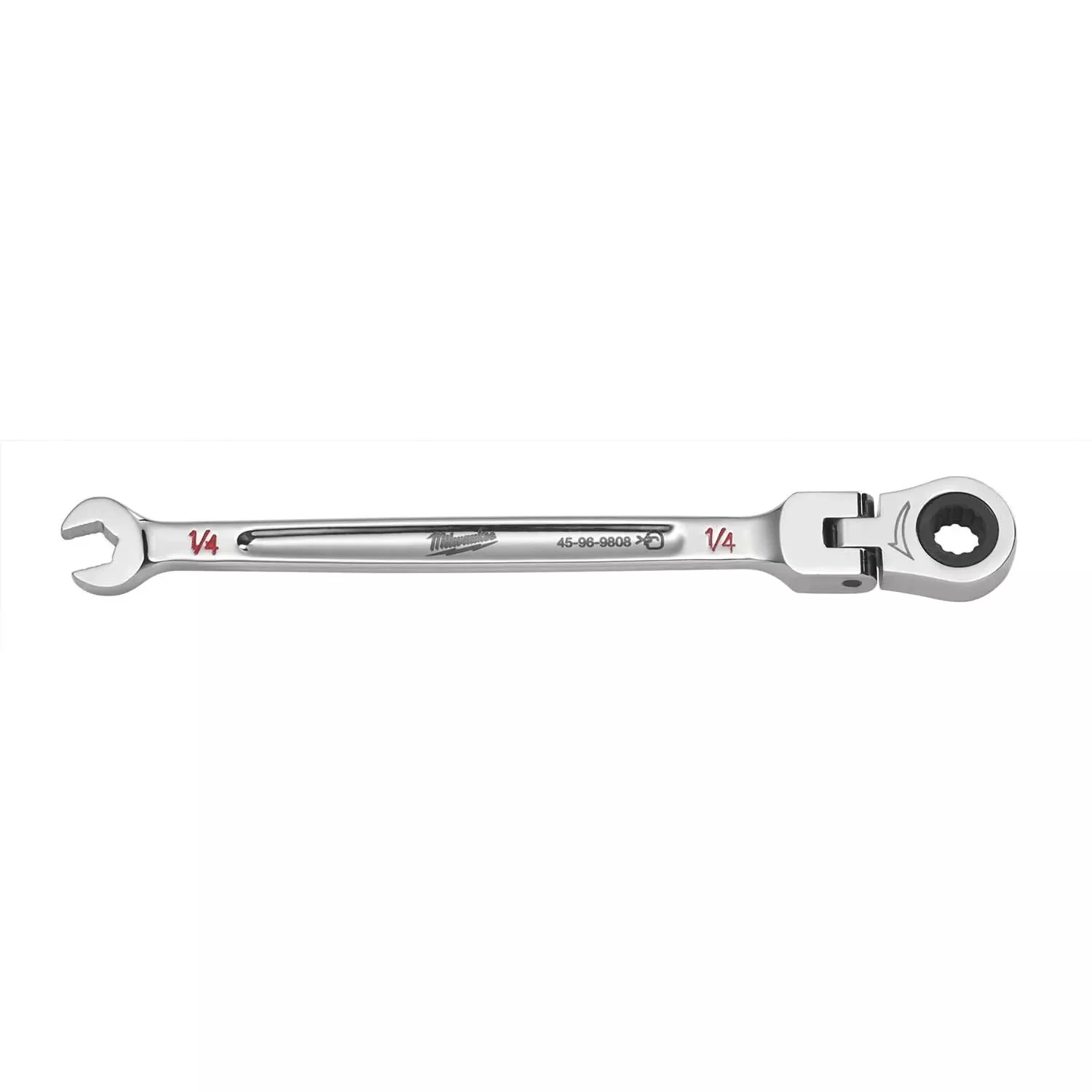 Milwaukee 45-96-9808 1/4-Inch Flex Head Combination Wrench