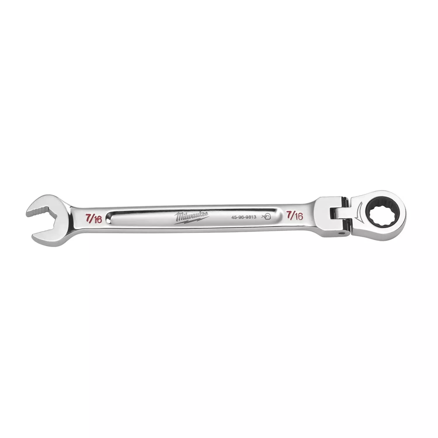 Milwaukee 45-96-9813 7/16-Inch Flex Head Combination Wrench