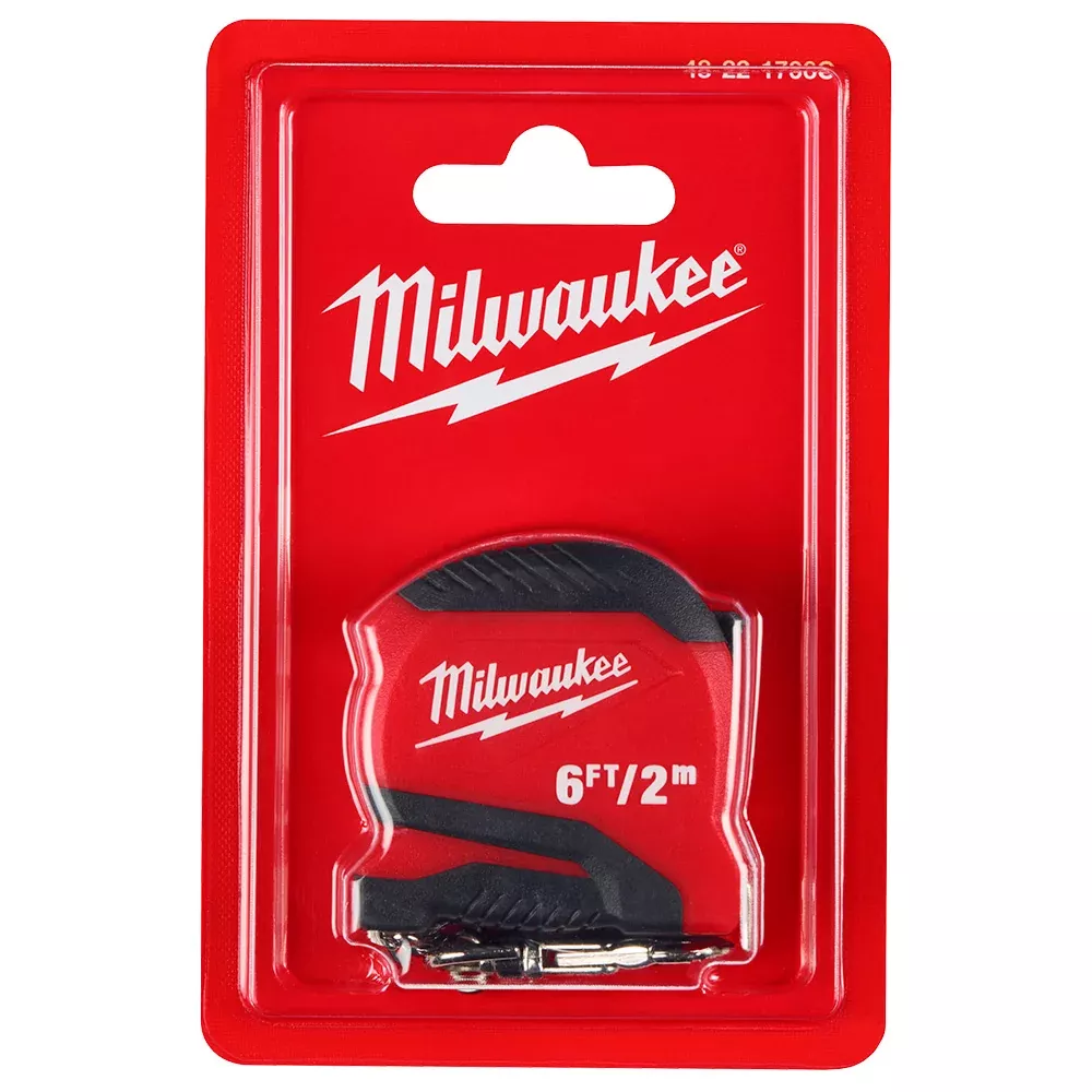 Milwaukee 48-22-1706C 6ft/2m Keychain Tape Measure