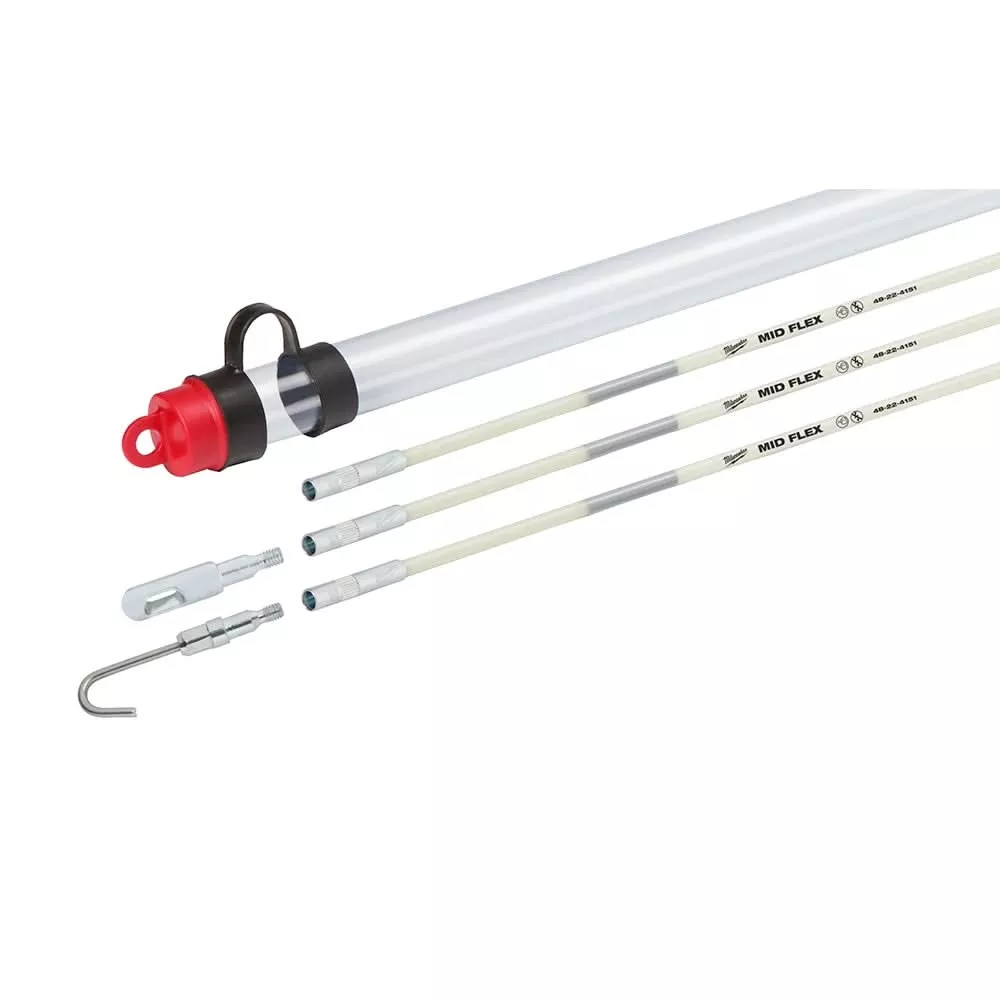 Milwaukee 48-22-4152 15-foot Mid Flex Fish Stick Kit
