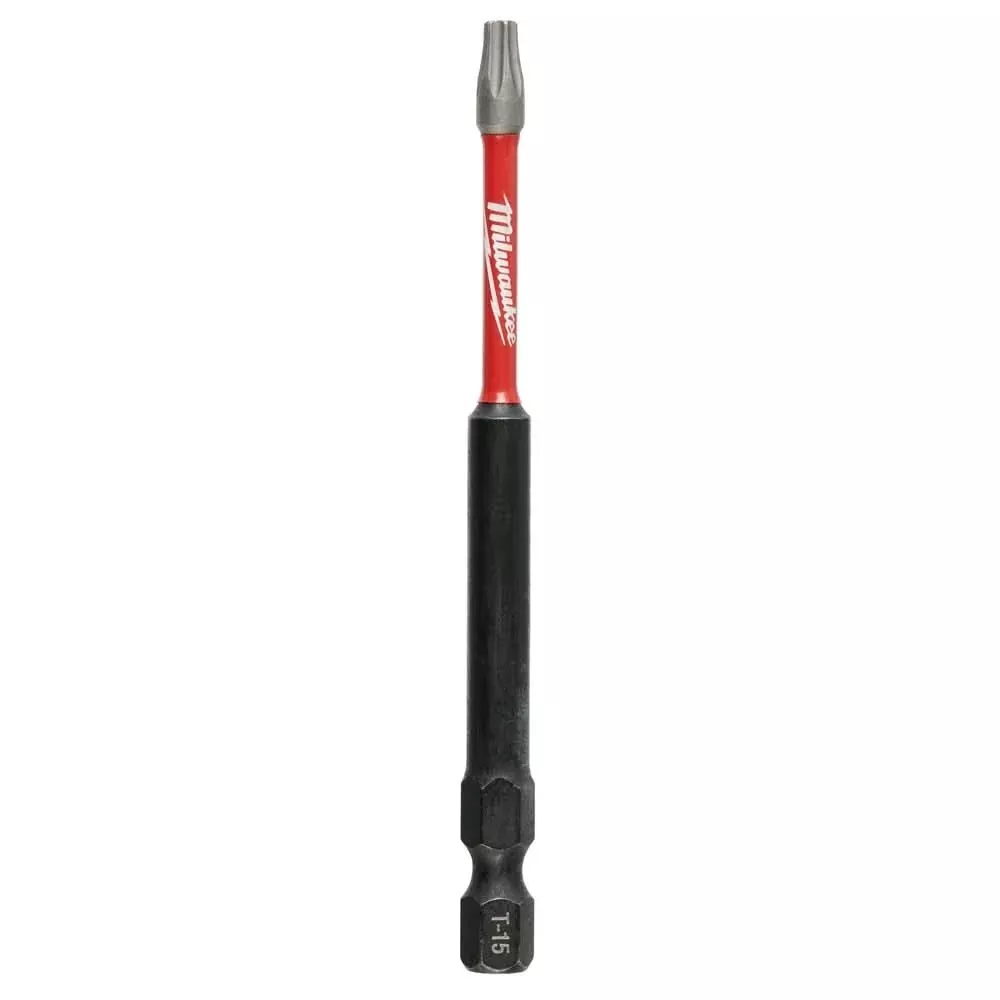 Milwaukee 48-32-4577 Shockwave 3.5" Torx T15 , 5-Pack