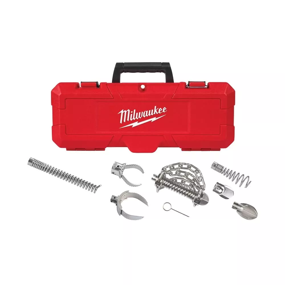 Milwaukee 48-53-3839 2-Inch - 4-Inch Head Attachment Kit For 7/8-Inch Sectional Cable