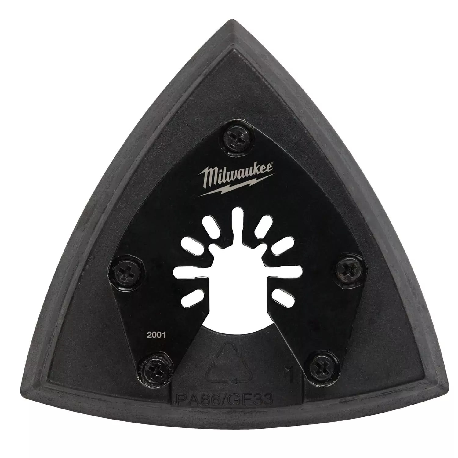 Milwaukee 49-25-2001 Open-Lok 3-1/2-Inch Triangle Sanding Pad 1-Pack
