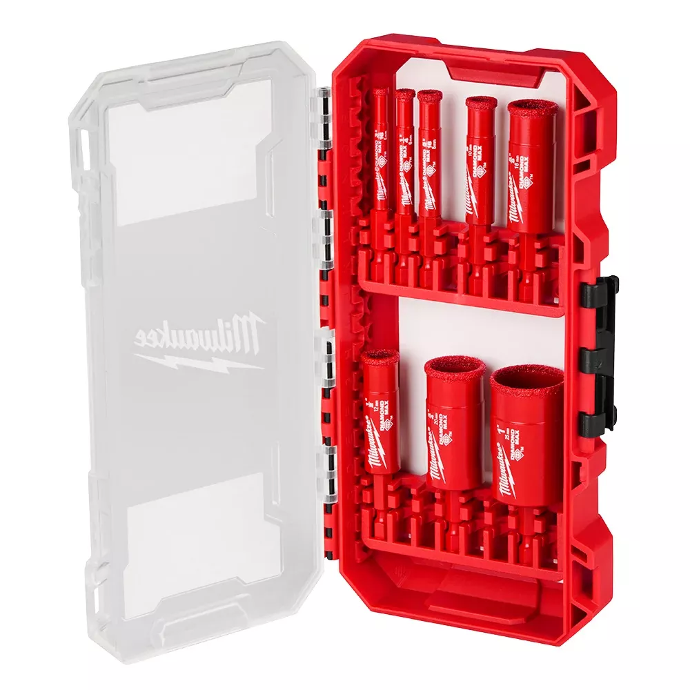 Milwaukee 49-56-0570Diamond Max Hole Saw Bit Set - 8PC