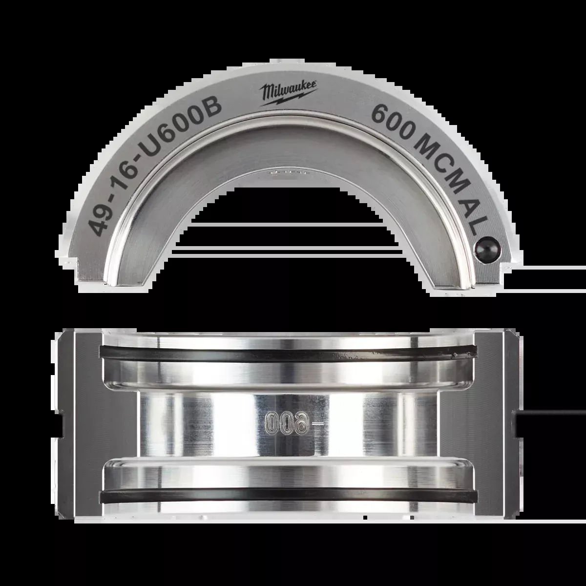 Milwaukee 600 MCM Aluminum 6T U Style Die (B)