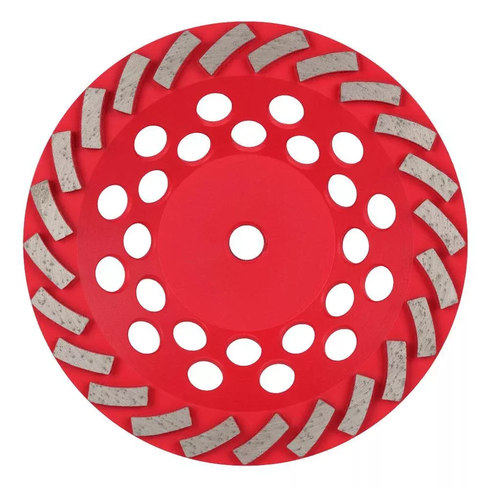 Milwaukee 7" DIAMOND MAX™ Turbo Diamond Cup Wheel - 24 Segment