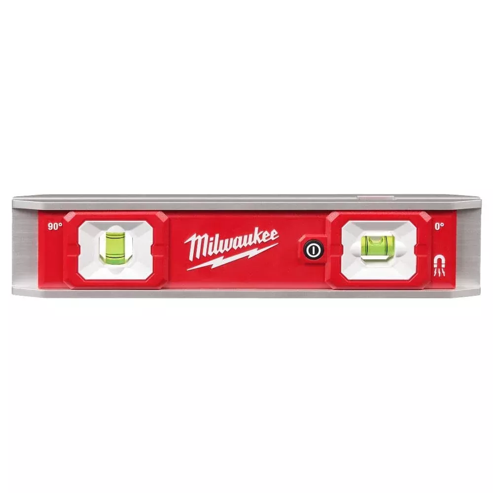 Milwaukee 9" Torpedo Level with Lighted Vials