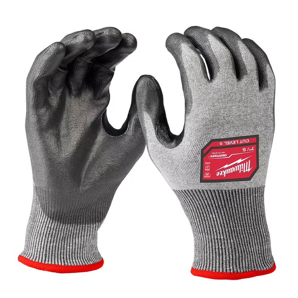 Milwaukee Cut Level 5 High Dexterity Polyurethane Dipped Gloves Small 48-73-8750