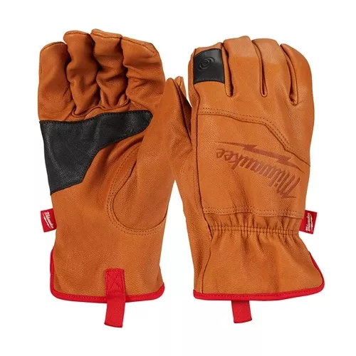 Milwaukee Goatskin Leather Gloves Small 48-73-0010