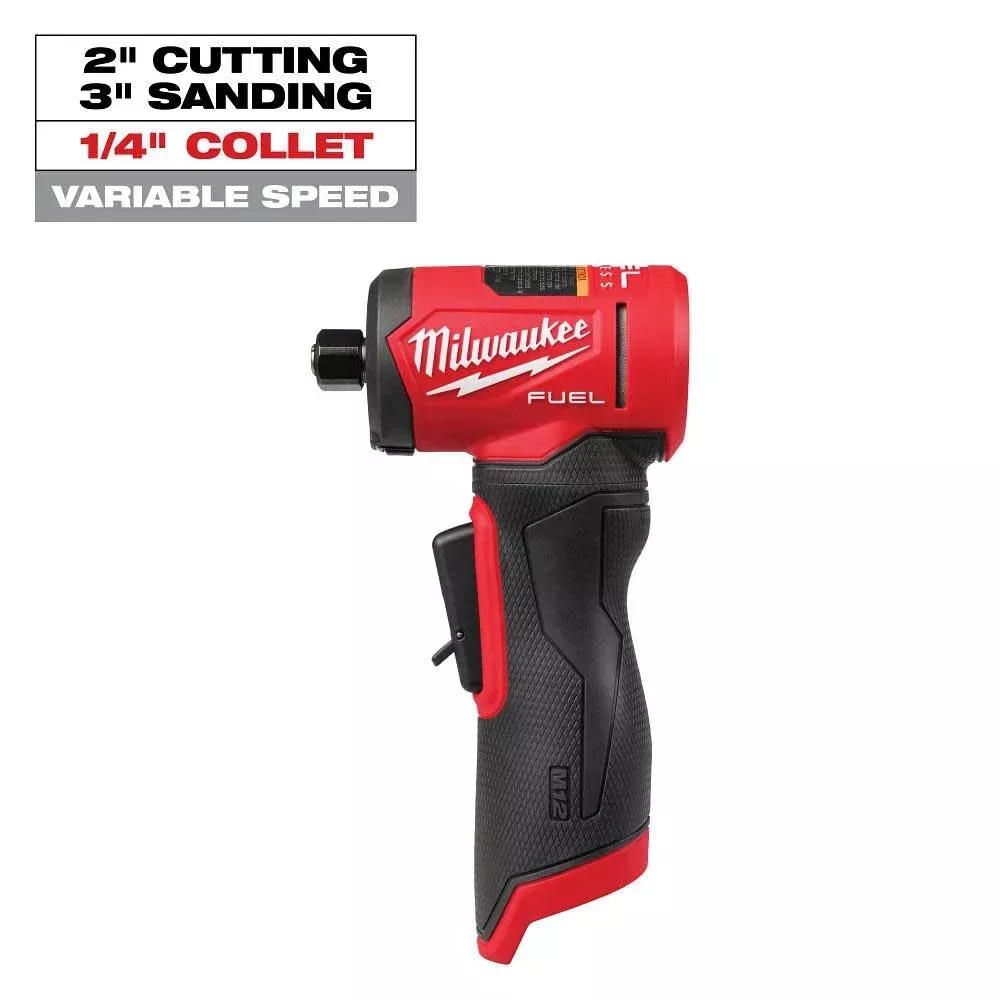 Milwaukee M12 FUEL™ 1/4" Right Angle Die Grinder