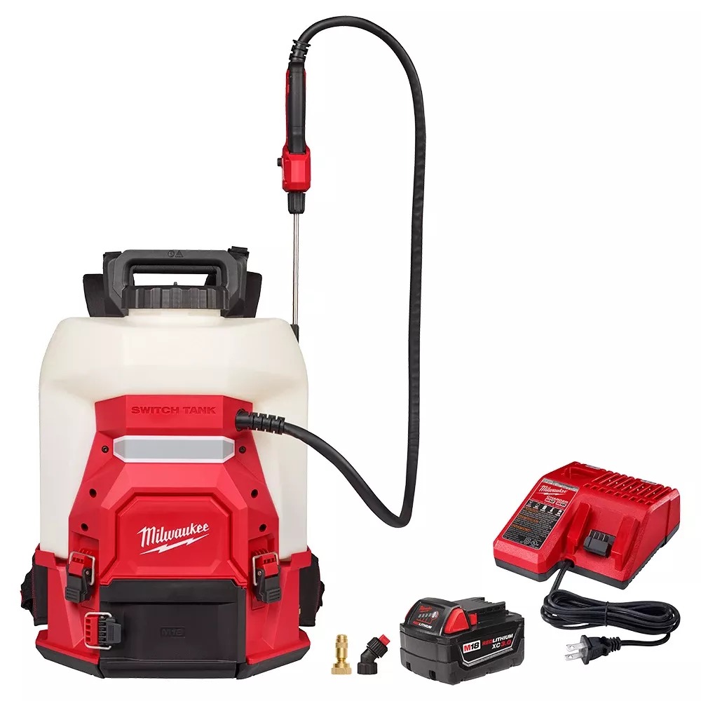 Milwaukee M18 4-Gallon Backpack Sprayer w/ SWITCH TANK (Kit) 3019-21PS