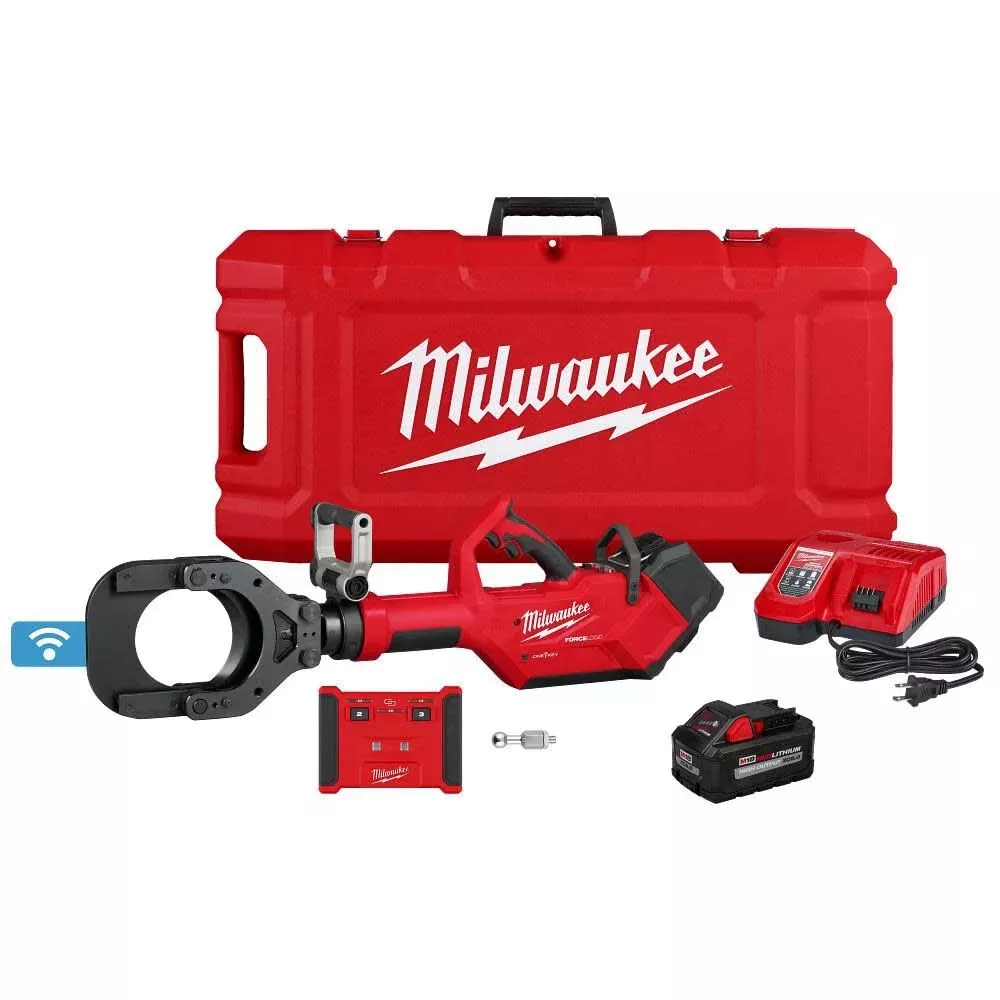 Milwaukee M18™ FORCE LOGIC™ 5” Underground Cable Cutter w / Wireless Remote