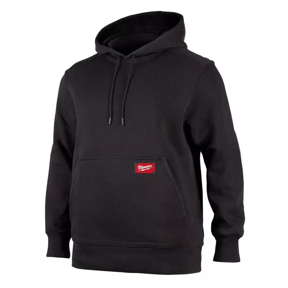 Milwaukee Midweight Pullover Hoodie S, Black 351B-S