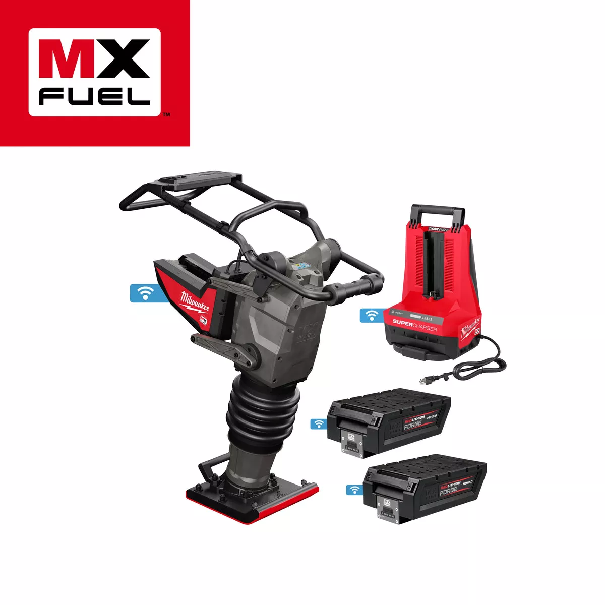 Milwaukee MX FUEL™ 70 kg Rammer Kit