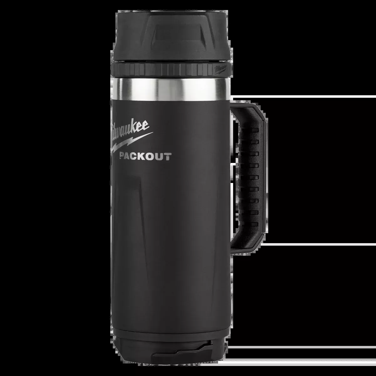 Milwaukee PACKOUT™ 18oz Insulated Mug with Sip Lid