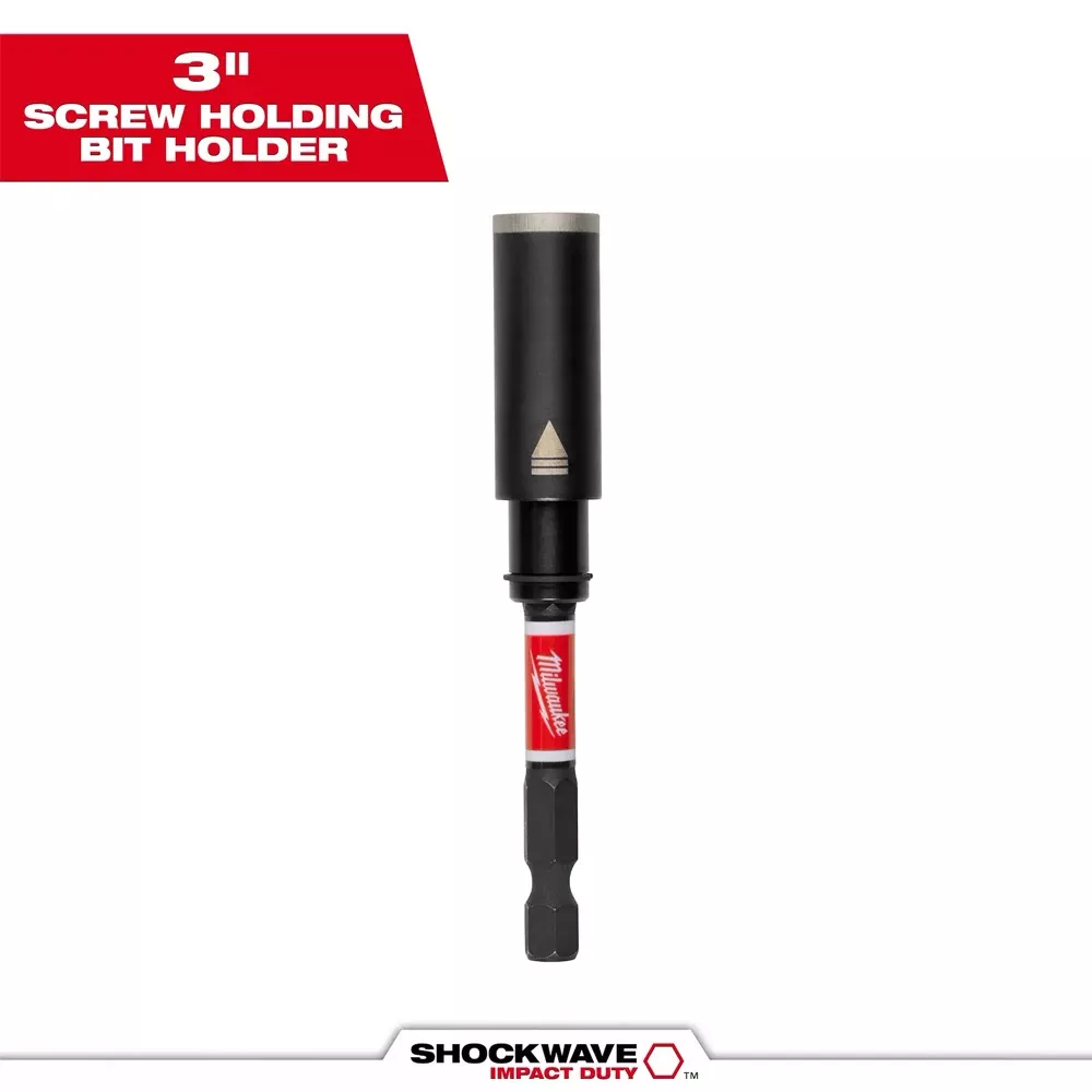 Milwaukee SHOCKWAVE 3" Impact Duty Screw-Holding Bit Holder 48-32-7903