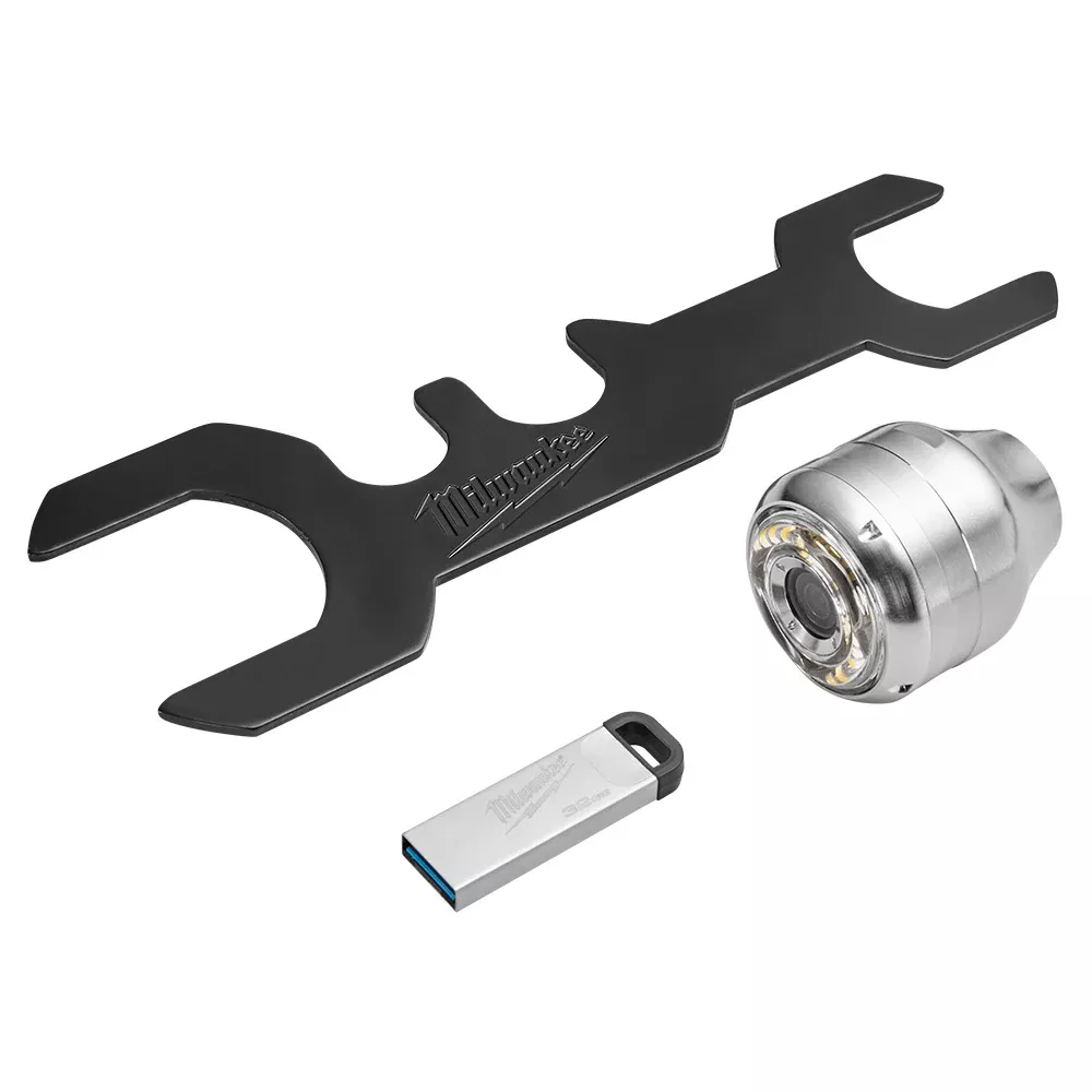 Milwaukee Tool 34mm Camera Head Replacement Kit for M18 Modular Pipeline Inspection System​ 48-53-3974