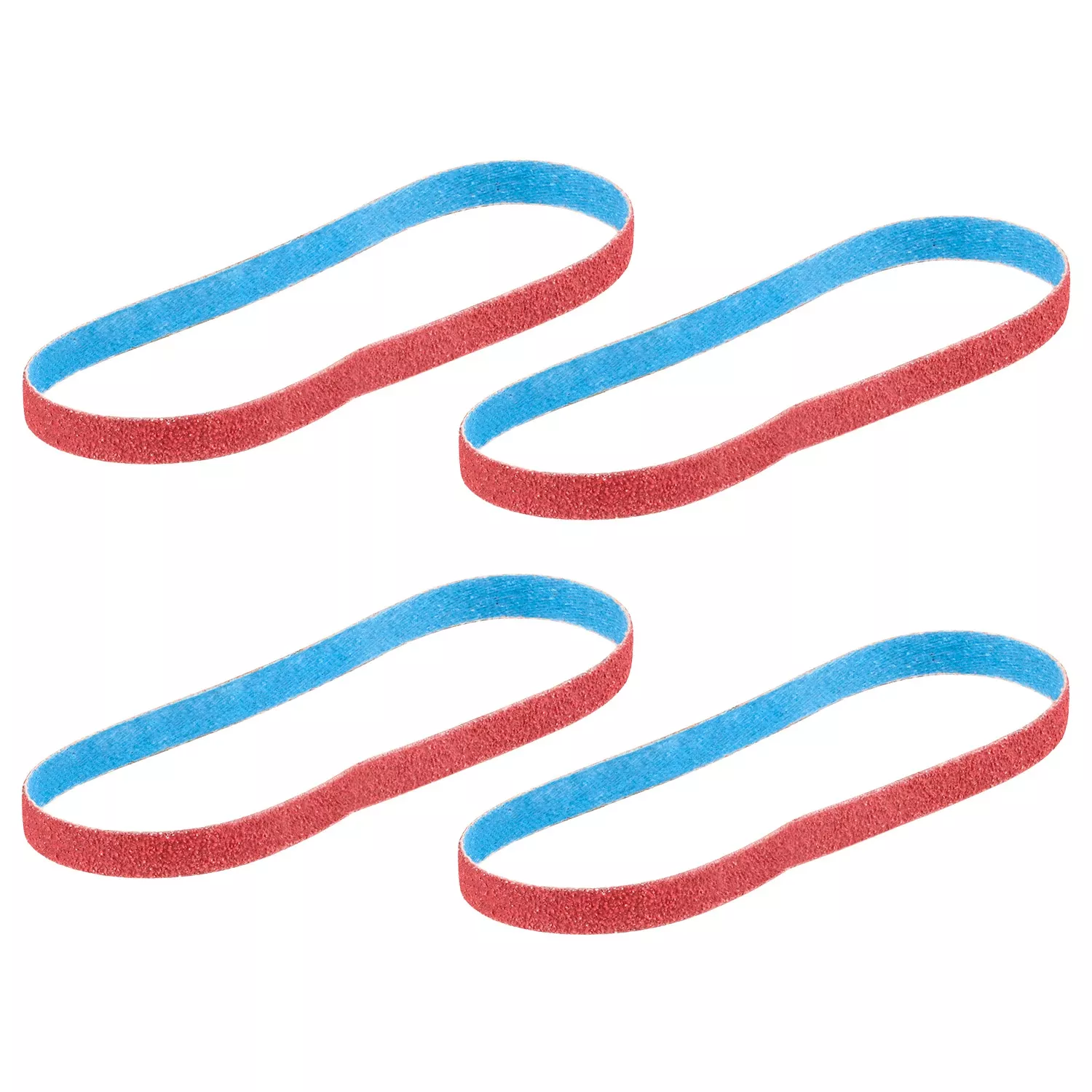 Milwaukee Tools 3/8” x 13” 60 Grit Bandfile Belts – 4 pack 48-80-7060