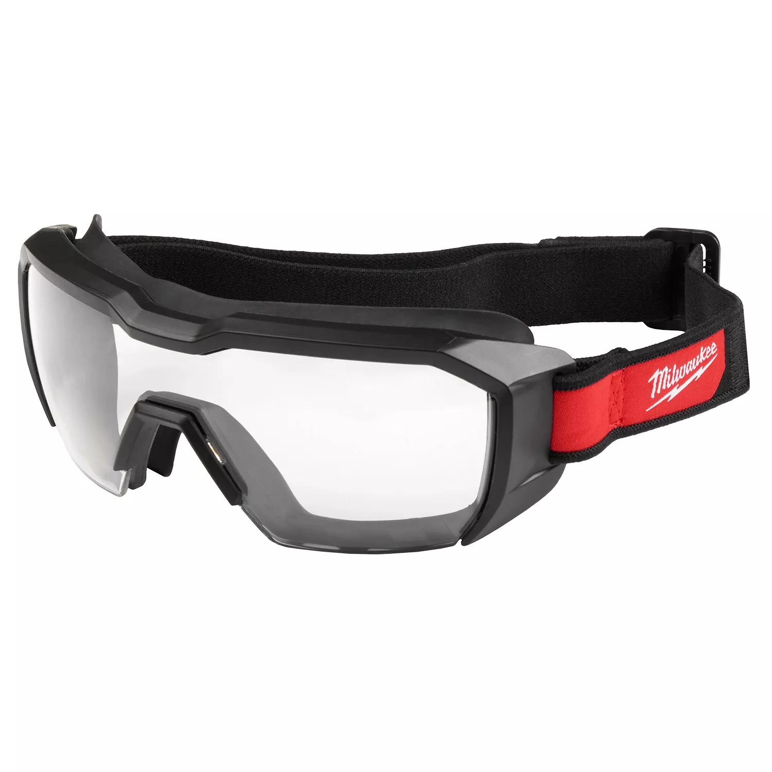 Milwaukee Vented Low-Profile Goggles - Clear Dual Coat Lens 48-73-2060