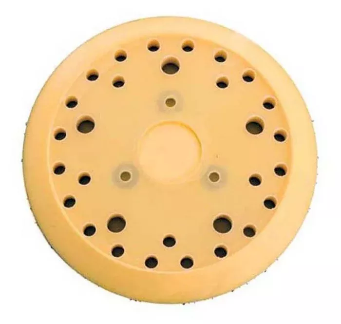 Mirka 5 in. Multi-Hole Grip Faced Vacuum Backup Pad, Qty 1 105GVBD