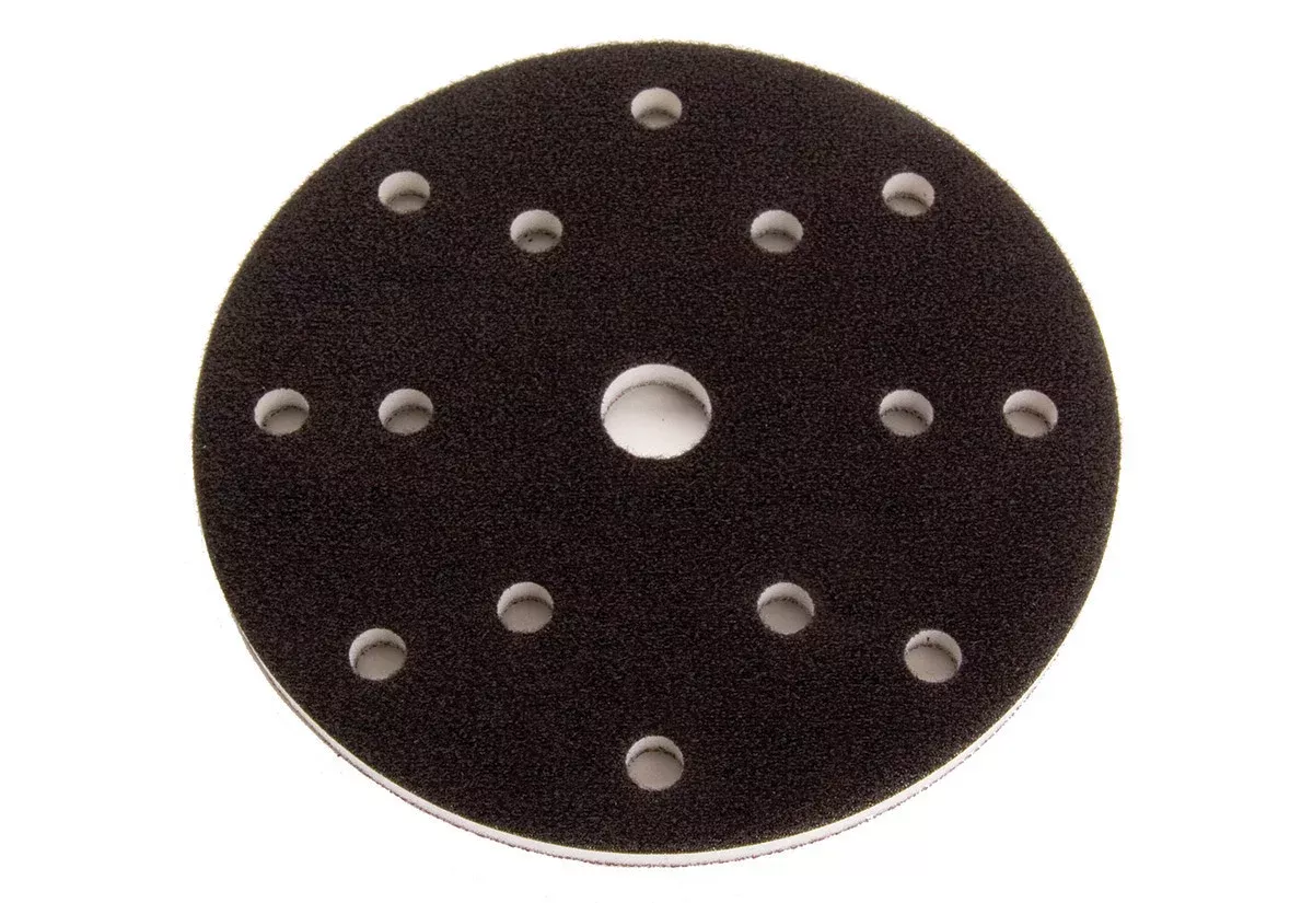 Mirka 6 in. Grip Firm Faced Interface Pad 1/4 in. thick, Qty 5 1066F