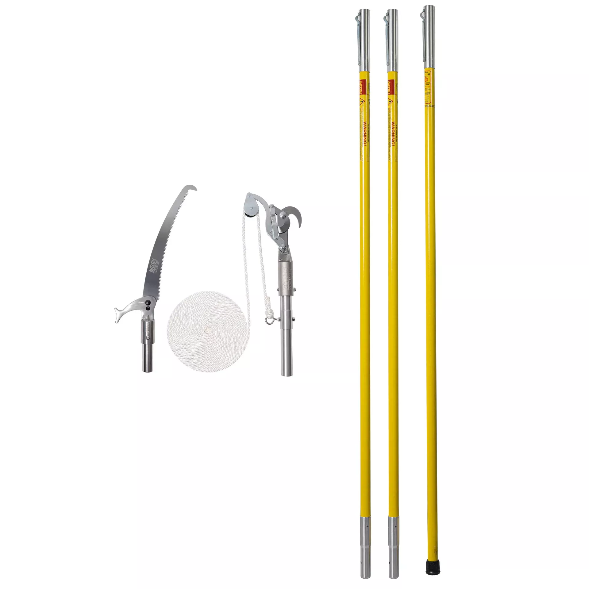 Notch Pruner & Saw Quick Change Set – Three Pole Set
