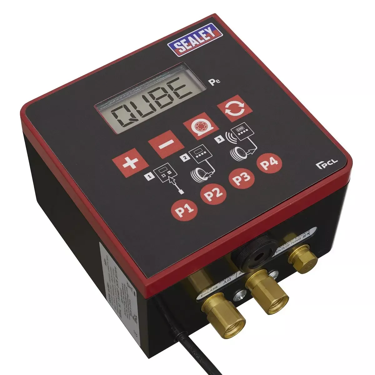 PCL Qube Digital Tyre Inflator Professional with OPS & Nitrogen Purge