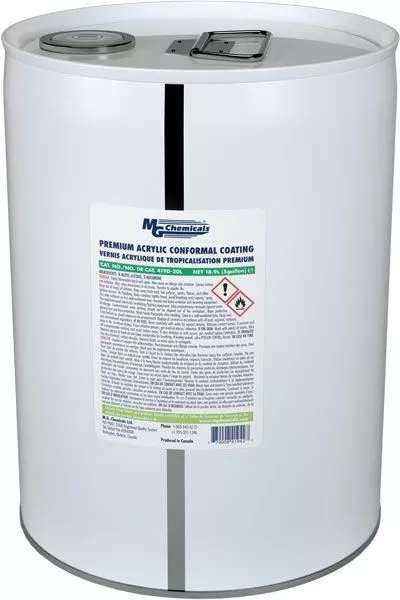 Premium Acrylic Lacquer Conformal Coating,18.9 L (5 gallon)