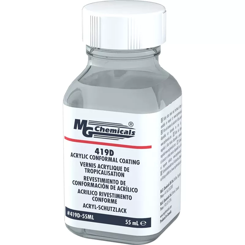 Premium Acrylic Lacquer Conformal Coating II, Liquid 55 ML (2 oz)
