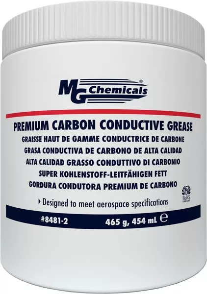 Premium Carbon Conductive Grease, 462 ml (15.6 fl oz), jar