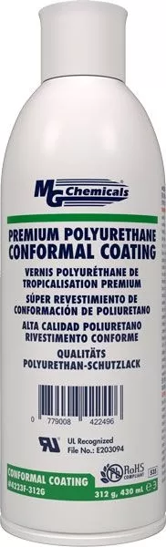 Premium Polyurethane Conformal Coating, Aerosol 430 mL (14.6 fl oz)