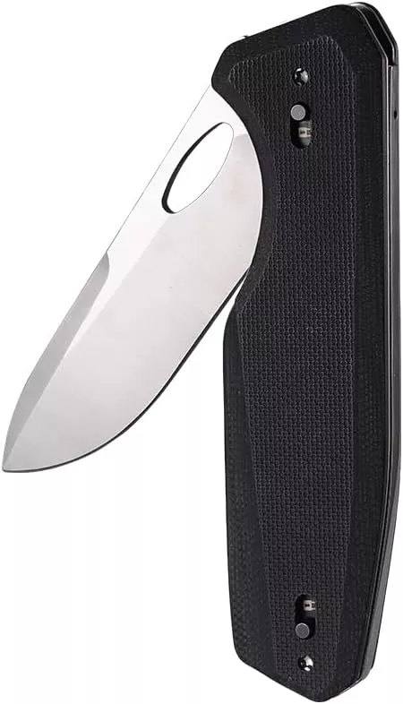 Roxon S502U Upgraded Phantasy Folding Pocket Knife, G10 handle Survival Gear Pocket Tool EDC Knife Replaceable Knife Blade with Pocket Clip for Camping Hiking