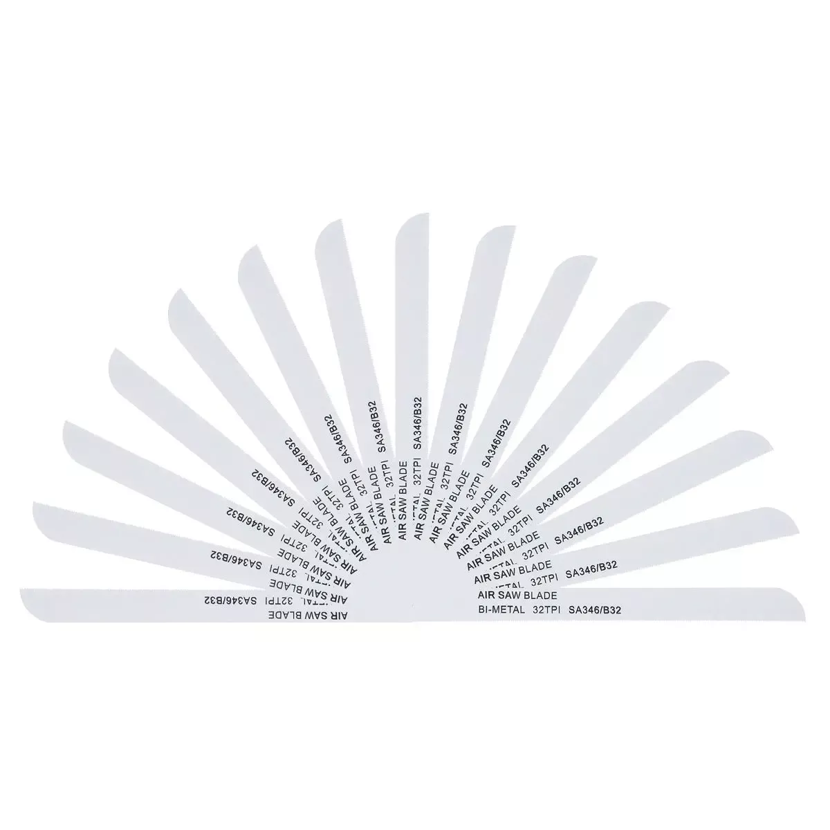 Sealey 141mm Air Saw Blade 32tpi - Pack of 15