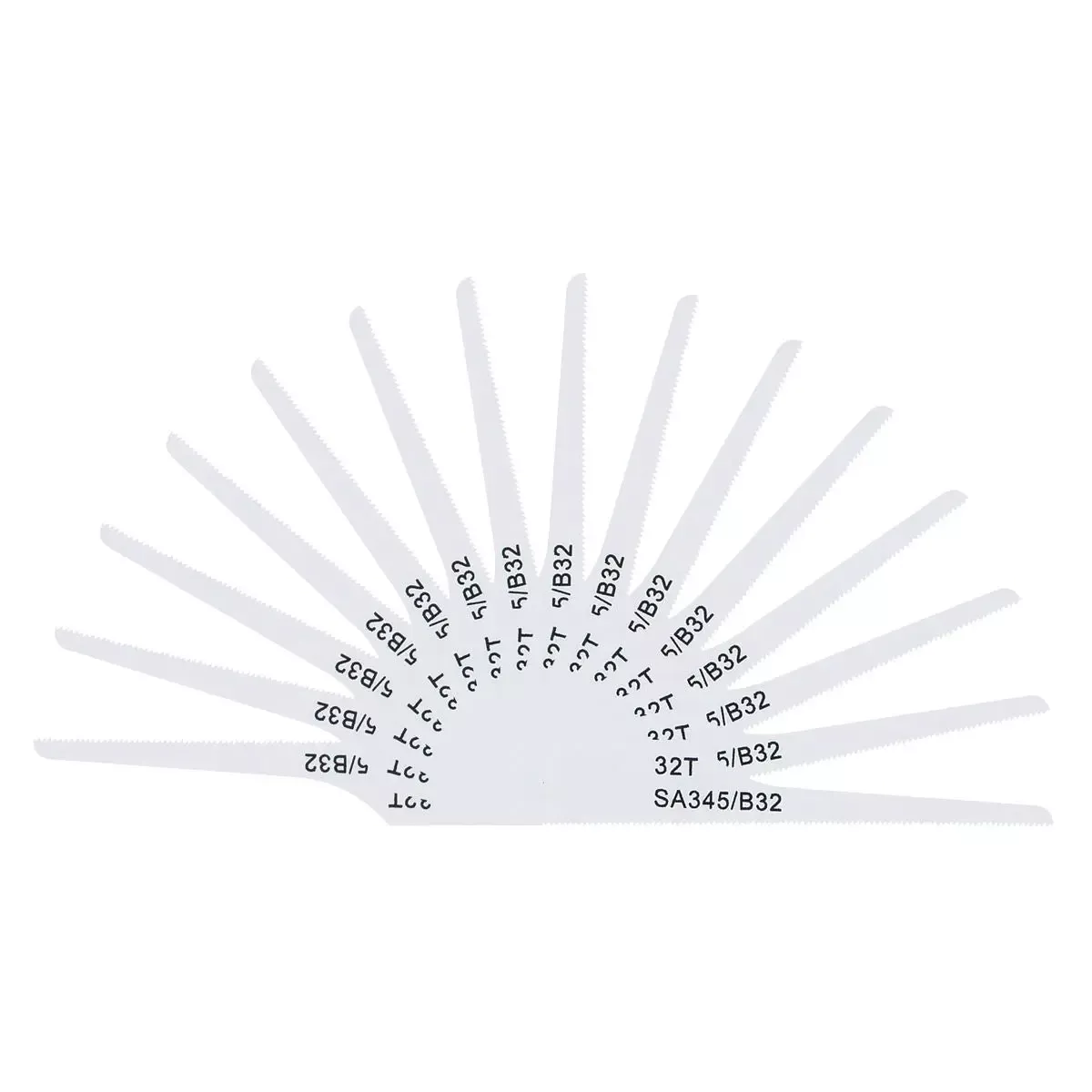 Sealey 74mm Air Saw Blade 32tpi - Pack of 15